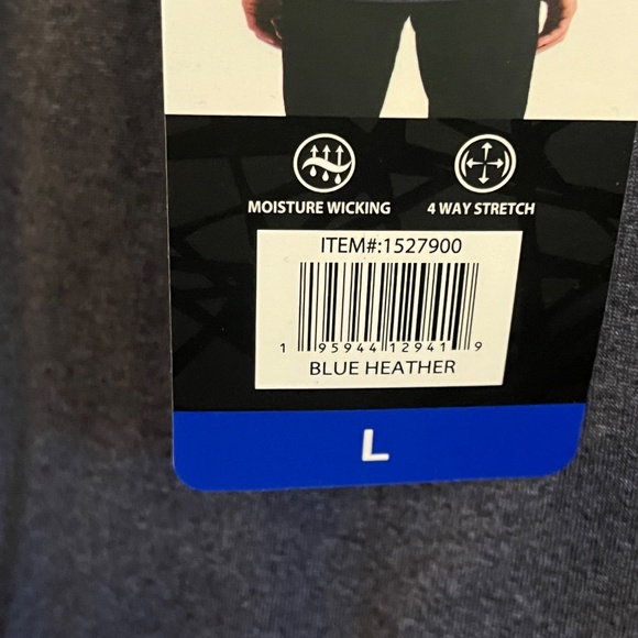 Spyder Active Men's Full Zip Jacket  Size L G Blue New with Tags - Picture 4 of 10